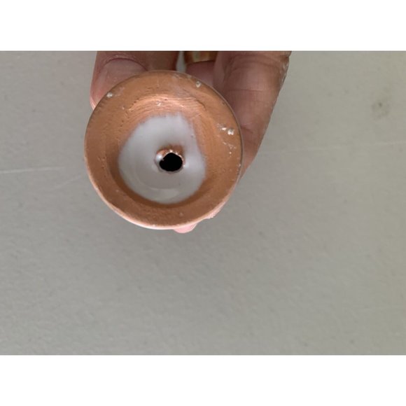 Miniature Set of 2 OLD Handcrafted Hand-Painted figurines (European) Boy Girl - Picture 6 of 6